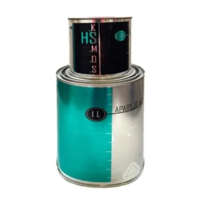 Imagen de Ksmos Aparejo Imprimacion para coche de 2 componentes color Gris 1LT + 250ML. Anticorrosivo y gran adherencia