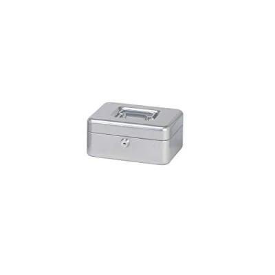 Imagen de MAUL Geldkassette, silber, Maße: (B)200 x (T)170 (H)90 mm