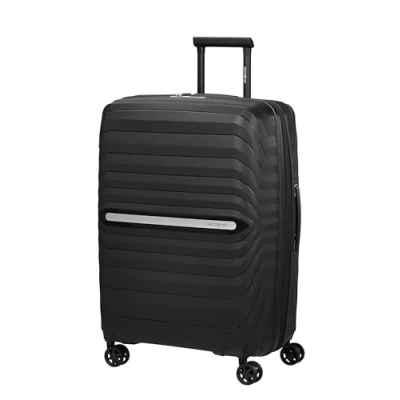 Imagen de Samsonite Neo Flux Spinner M, Maleta Ampliable, 68 cm, 86/96 L, Negro (Black)
