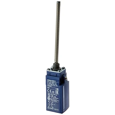 Imagen de Telemecanique Sensors XCKN2108G11 XCKN Interruptor de Límite, Arranque Nitrilo con Palanca Resorte, 1NC + 1NO, A Presión