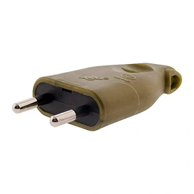 Imagen de Zenitech spina maschio 2p 6a, colore: oro