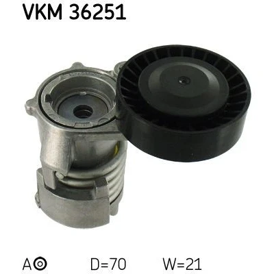Imagen de SKF VKM 36251 Polea Tensora FORD: Focus 2, VOLVO: V40 Hatchback, S40 II, V50
