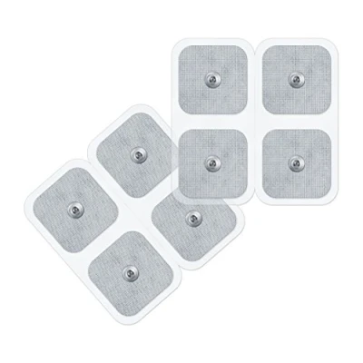Imagen de Beurer Almohadillas de gel autoadhesivas 45 x mm, set recambio, 8 electrodos para TENS y EMS adecuados electroestimuladores EM 49 / 80 41 40