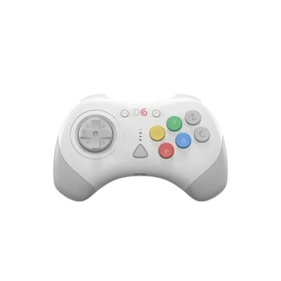 Imagen de Retro Fighters D6 Dreamcast Wireless Controller for Switch/PC/Dreamcast, White
