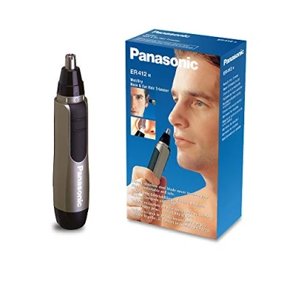 Imagen de Panasonic ER 412 Cortadora de vello para oreas y nariz con sistema seguridad