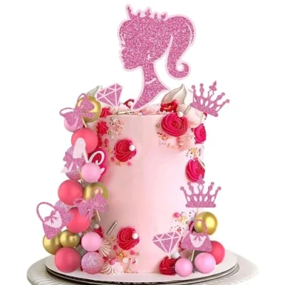 Imagen de 31 Piezas Decoracion Tarta Cumpleaños Princesas, Princesa Tarta,Princesa Cupcake Toppers, Cake Topper Princesas Topper, Decoración para Fiesta de