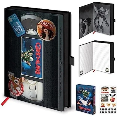 Imagen de Pyramid Gremlins (VHS) A5 Premium Notebook Merchandising Ufficiale