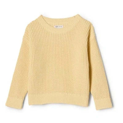 Imagen de Amazon Essentials x Sofia Grainge Jersey Unisex Bebés, Amarillo Mantequilla, 24 Meses