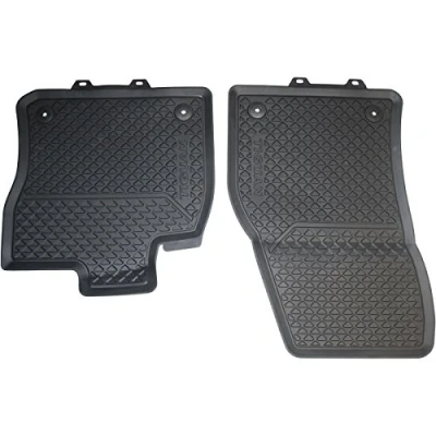 Imagen de Volkswagen Original Goma Fuãÿ Alfombrillas Tiguan II MQB Allwetter Negro 2 Piezas Delantero 5 nb061502 82 V