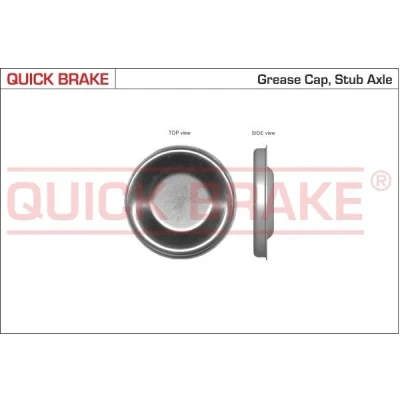 Imagen de QUICK BRAKE 9826 Tapa de cierre/proteccón PEUGEOT: 306 Familiar