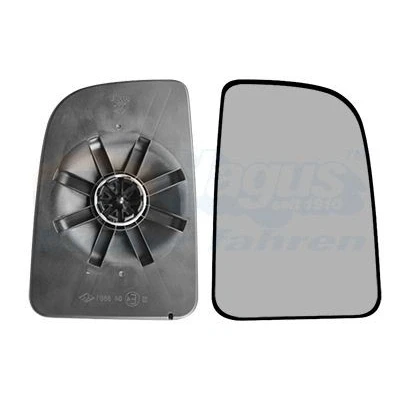 Imagen de VAN WEZEL 2973836 Cristal de Espejo derecha MERCEDES BENZ: Sprinter 3.5 t Furgón, Camión plataforma / Chasis, 3 Furgón