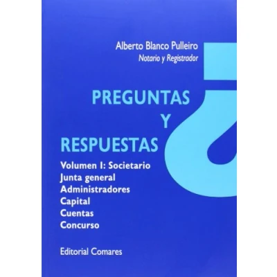 Imagen de Preguntas y respuestas Vol. I: Societario, Junta General, Administradores, Capit (SIN COLECCION)