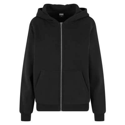 Imagen de Urban Classics Sudadera con cremallera, Mujer, Talla: Large, Black