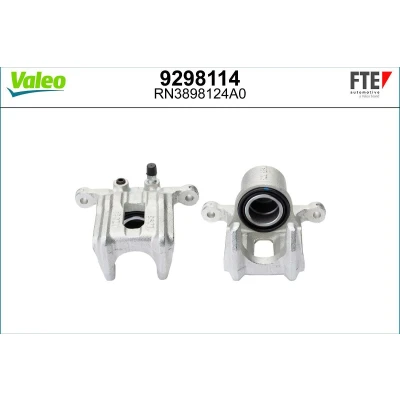 Imagen de FTE 9298114 Pinza de freno gris Hierro fundido Eje trasero, derecha sin soporte HONDA: Accord 8, 7 Tourer, CR V 2