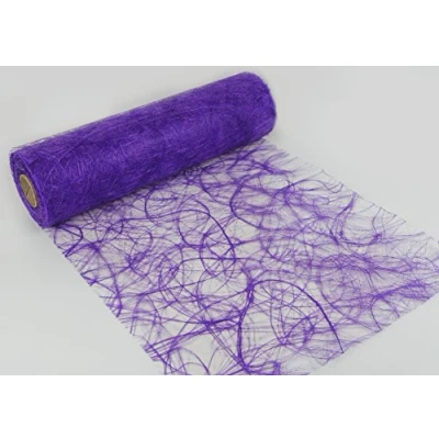 Imagen de Unbekannt Camino de Mesa Original Sizoweb® 25 m x 30 cm, Color Morado para Bodas, Navidad...