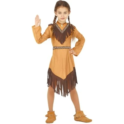 Imagen de FIESTAS GUIRCA Disfraz de Nativo Americano para niña 5 a 6 años