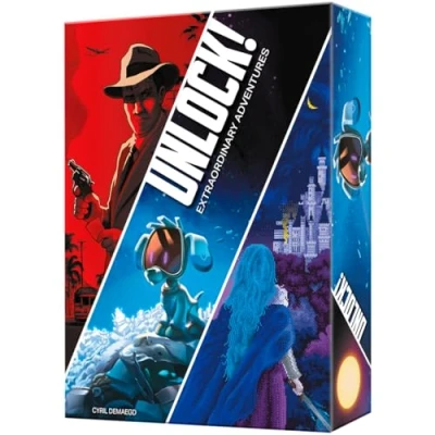 Imagen de Space Cowboys Unlock! Extraordinary Adventures Juego De Mesa Escape Room para Adultos y Familias a Partir 10 Años 1 6 Jugadores 60 Minutos por Partida Español