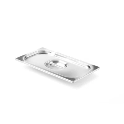 Imagen de HENDI Tapa Gastronorm con hueco para la cuchara. Profi Line GN 1/3 325x176 mm