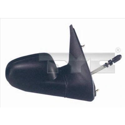 Imagen de Espejo retrovisor Tyc 328 0005 derecha negro Ajuste por cable, convexo RENAULT: CLIO 1