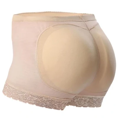 Imagen de Everbellus Faja Bragas Control Fuerte con Almohadillas Levanta Glúteos para Mujer Beige Small