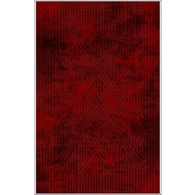 Imagen de Mani Textile Alfombra FISUN Color Rojo, 80 x 150 cm