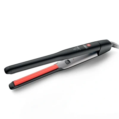 Imagen de Valera, Swiss&#039;X Volumissima, Plancha Onduladora Profesional, Ideal para Ondas, de Cerámica, con Control Electrónico Temperatura, Puntas Termoaislantes, Cable 3 m, On/Off 230C, Swiss Made
