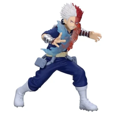 Imagen de Banpresto Figura de Acción Shoto Todoroki II My Hero Academia The Amazing Heroes Plus 14 cm BP89950P Multicolor Coleccionable Ideal para los fanaticos del Anime