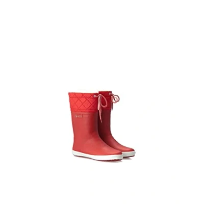 Imagen de Aigle Giboulee, Botas de Caucho, Unisex niños, Rojo Rouge Blanc, 19 EU