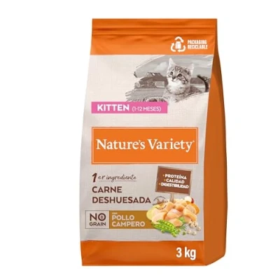 Imagen de Nature&#039;s Variety No Grain Pienso para Gatitos Esterilizados con Pollo Deshuesado 3kg