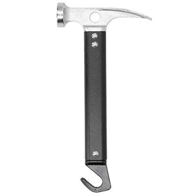 Imagen de Martillo de Camping, Portátiles Aleación Aluminio Multifuncional para Carpa Camping al Aire Libre con Extractor uñas Tienda