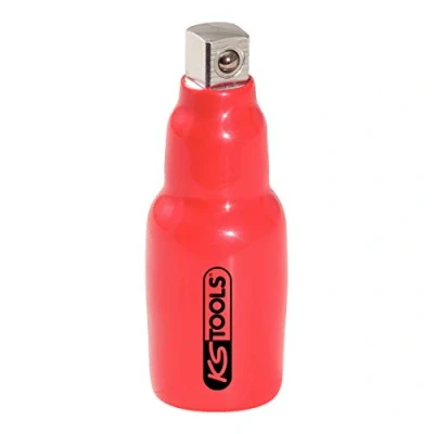 Imagen de KS TOOLS 117.1190 Adaptador de reducción, carraca 6,3 (1/4&quot;) 86 Acero cromo vanadio 3/8