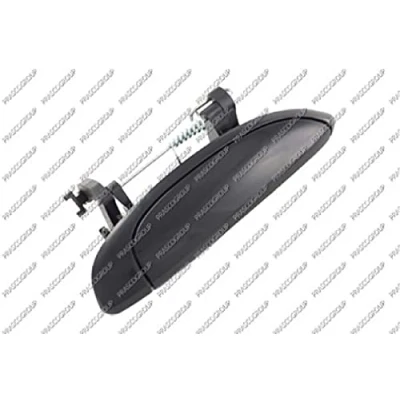 Imagen de PRASCO RN0268001 Manecilla de Puerta exterior, Atrás derecha, Delante, derecha negro liso RENAULT: MEGANE 1 Classic, Scénic 1,