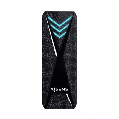 Imagen de Aisens Caja Externa M.2 (Ngff) Rgb Gaming Asm2 Rgb013B Nvme A Usb3.2