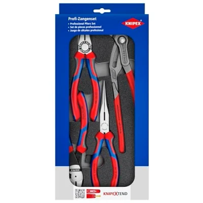 Imagen de Knipex Electronic Super Knips® XL ESD bruñido, con fundas multicomponentes 140 mm (cartulina autoservicio/blíster) 78 61 ESDSB