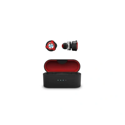 Imagen de Energy Sistem Earphones FE 650 Auriculares True Wireless (Baja latencia, Dual Driver, MEMS Mic) Negro y Rojo