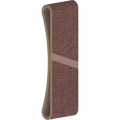 Imagen de Bosch Professional 3 ud. Estuche de Bandas Lija X440 Best for Wood and Paint (para Madera y Pintura, 75 x 508 mm, Grano 60/80/100, Accesorios para Lijadoras Banda)