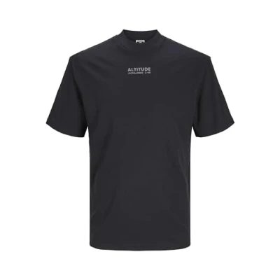 Imagen de JACK &amp; JONES Jprbluclub tee SS Crew Bmuss24 Camiseta, Negro, M para Hombre