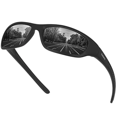 Imagen de Duduma polarizadas gafas de deporte para hombres mujeres béisbol Running Ciclismo Pesca Conducción Golf Softball senderismo sol tr8116