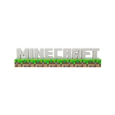 Imagen de Luz Logo Minecraft Lámpara Oficial con 2 Modos, Decoración para Habitación o Zona de Juegos