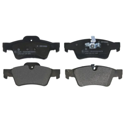 Imagen de DELPHI LP2124 Juego de pastillas freno preparado para indicador desgaste Chapa antichirridos sin accesorios MERCEDES BENZ: Clase ML, R, GL