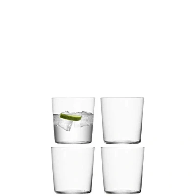 Imagen de LSA International Vaso Gio (mediano) transparente de 390 ml x 4, 450 g