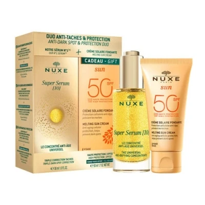 Imagen de Nuxe Kit Duo Antimacchie e Antiage Super Serum 30ml + Crema Viso SPF50 50ml