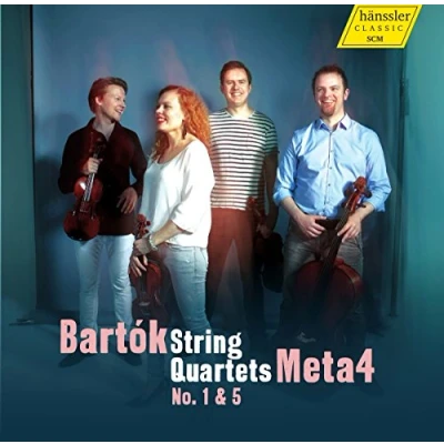 Imagen de Bartók : Quatuors à cordes n 1 et 5. Meta4.