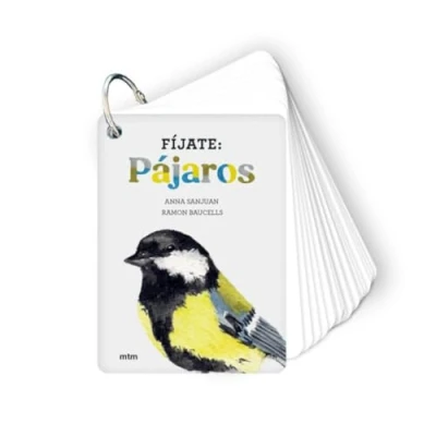 Imagen de Fíjate: pájaros: Pequeña guía para iniciarse en la observación de los pájaros (Infantil juvenil)