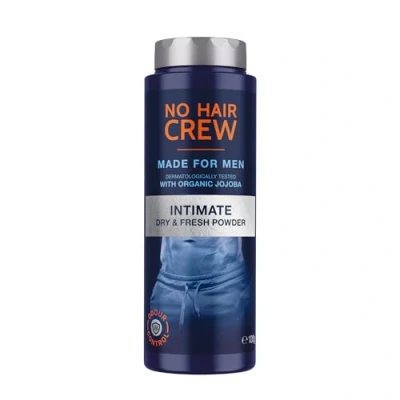 Imagen de NO HAIR CREW Polvo para la zona íntima. corporal premium sin talco genital una sensación de sequedad y frescura. Evita las rozaduras. 100 g.
