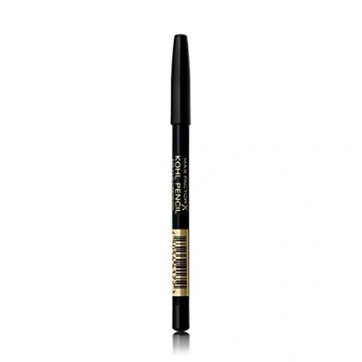 Imagen de Max Factor Delineador de ojos en lápiz Kohl, 20 negro, fórmula fácil mezclar, perfecto para maquillaje ahumados, 4 g