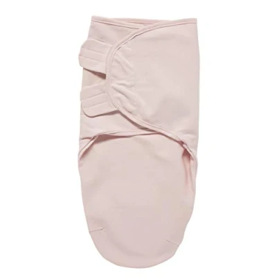 Imagen de Saco Meyco Baby Uni, equipo inicial para recién nacidos (saco bebés de 0 a 3 meses, suave dormir, 100% algodón, transpirable, ayuda dormir), rosa claro