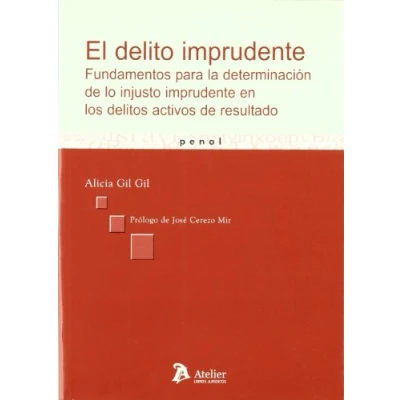 Imagen de El Delito Imprudente: Fundamentos Para La Determinacion De Lo Injusto
