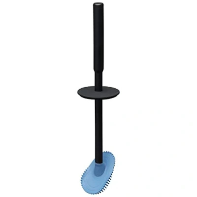 Imagen de Tiger Swoop®, Escobilla WC Flexible, Negro, 86x86x400mm