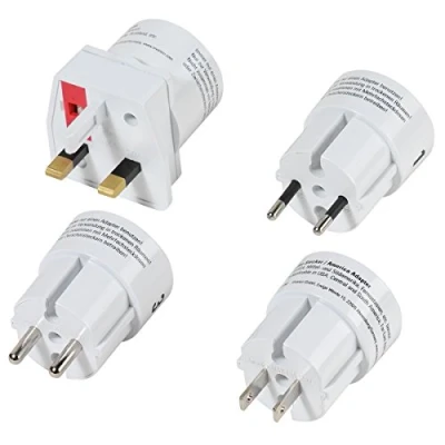 Imagen de Vivanco Travel plug set Fuente de alimentación (Color blanco) (importado)